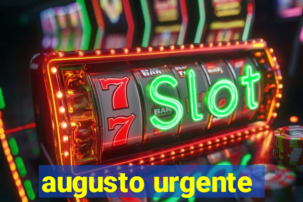 augusto urgente- jacobina